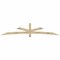 Ekena Millwork Alberta Rough Sawn Timber Gable Bracket, Douglas Fir, 108"W x 22"H x 2"D x 4"F, 5/12 Pitch GBW108X22X0204ALB00RDF - alternate 1